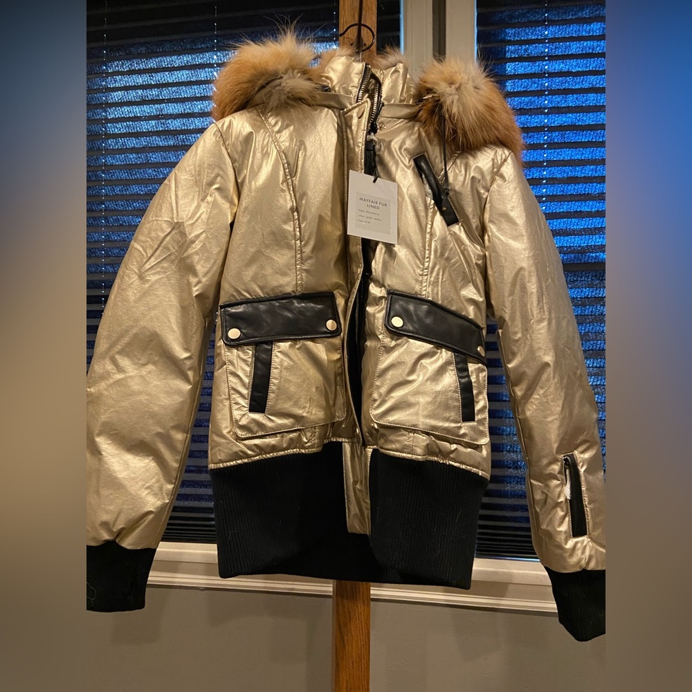 Nicole Benisti Montreal Mayfair. Real fur. New with tags.